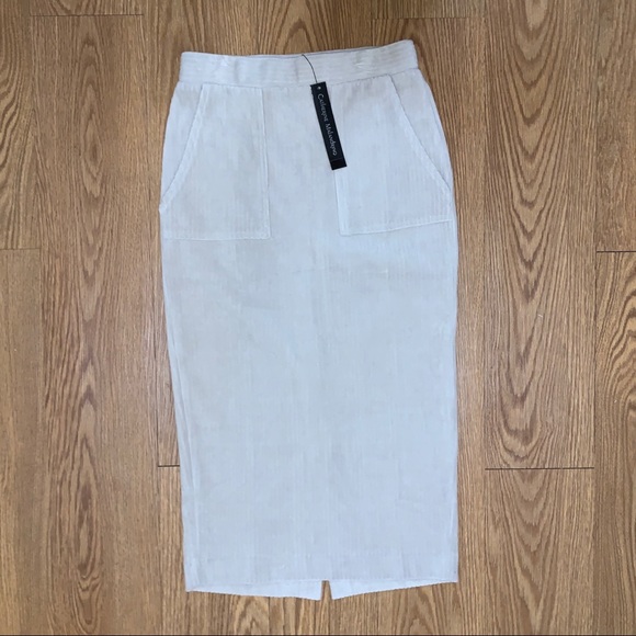 Catherine Malandrino Stretch Corduroy skirt - Picture 3 of 7